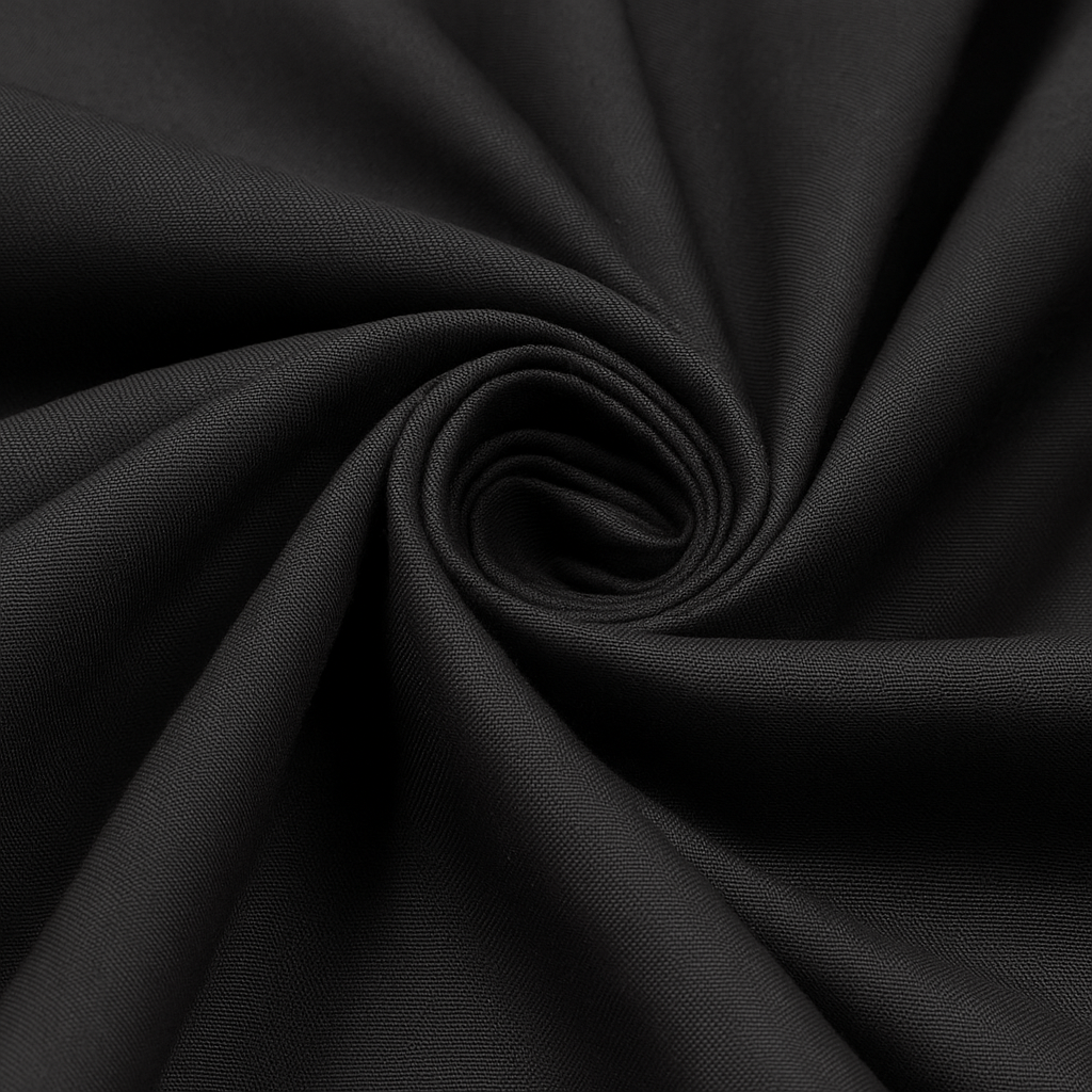 Classic Black Giza Cotton Shirt