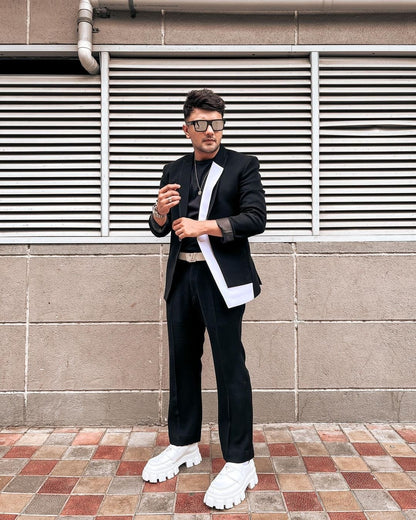 Monochrome Edge Suit