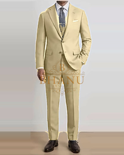 Two-Piece Suit - Khaki