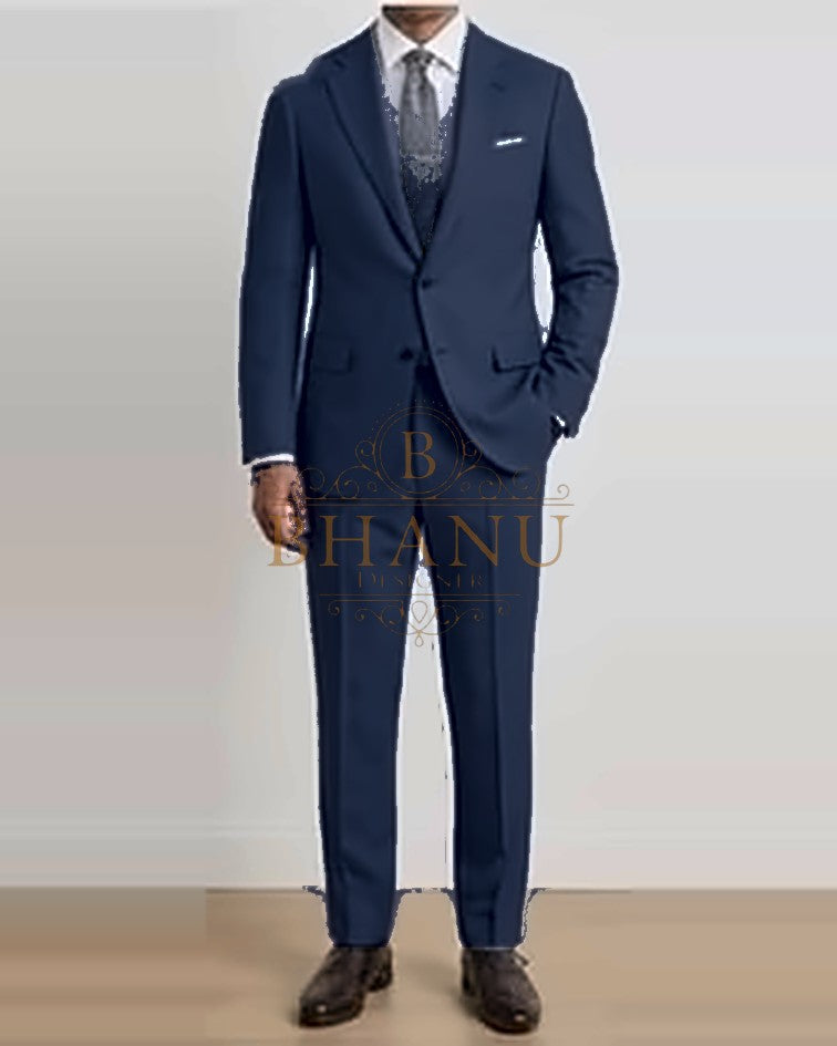 Two-Piece Suit - Navy