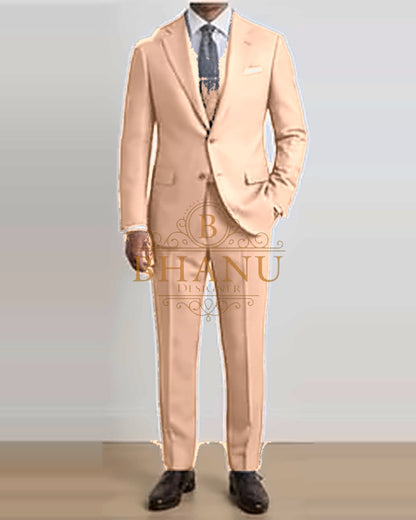 Two-Piece Suit - Peach