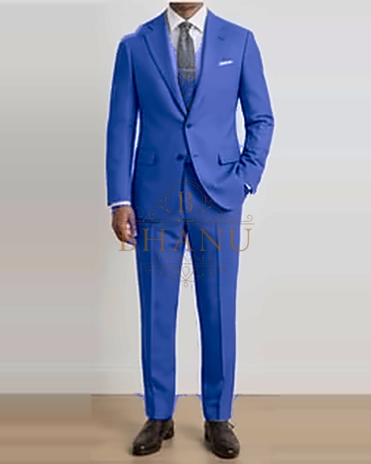 Two-Piece Suit - Royal Blue