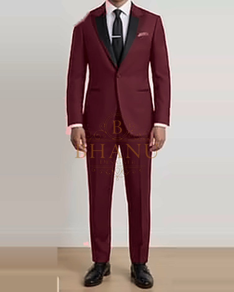 Tuxedo - Maroon