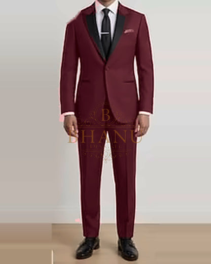 Tuxedo - Maroon