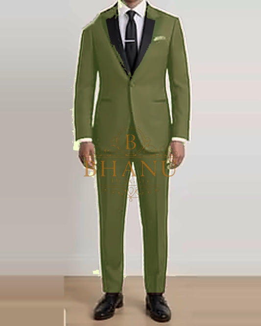 Tuxedo - Olive Green