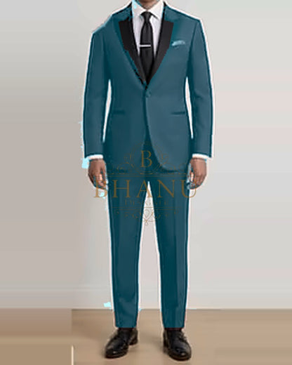 Tuxedo - Petrol Blue