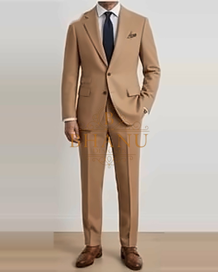 Two-Piece Suit - Tan