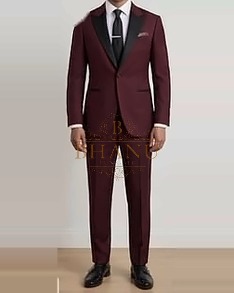 Tuxedo - Burgundy