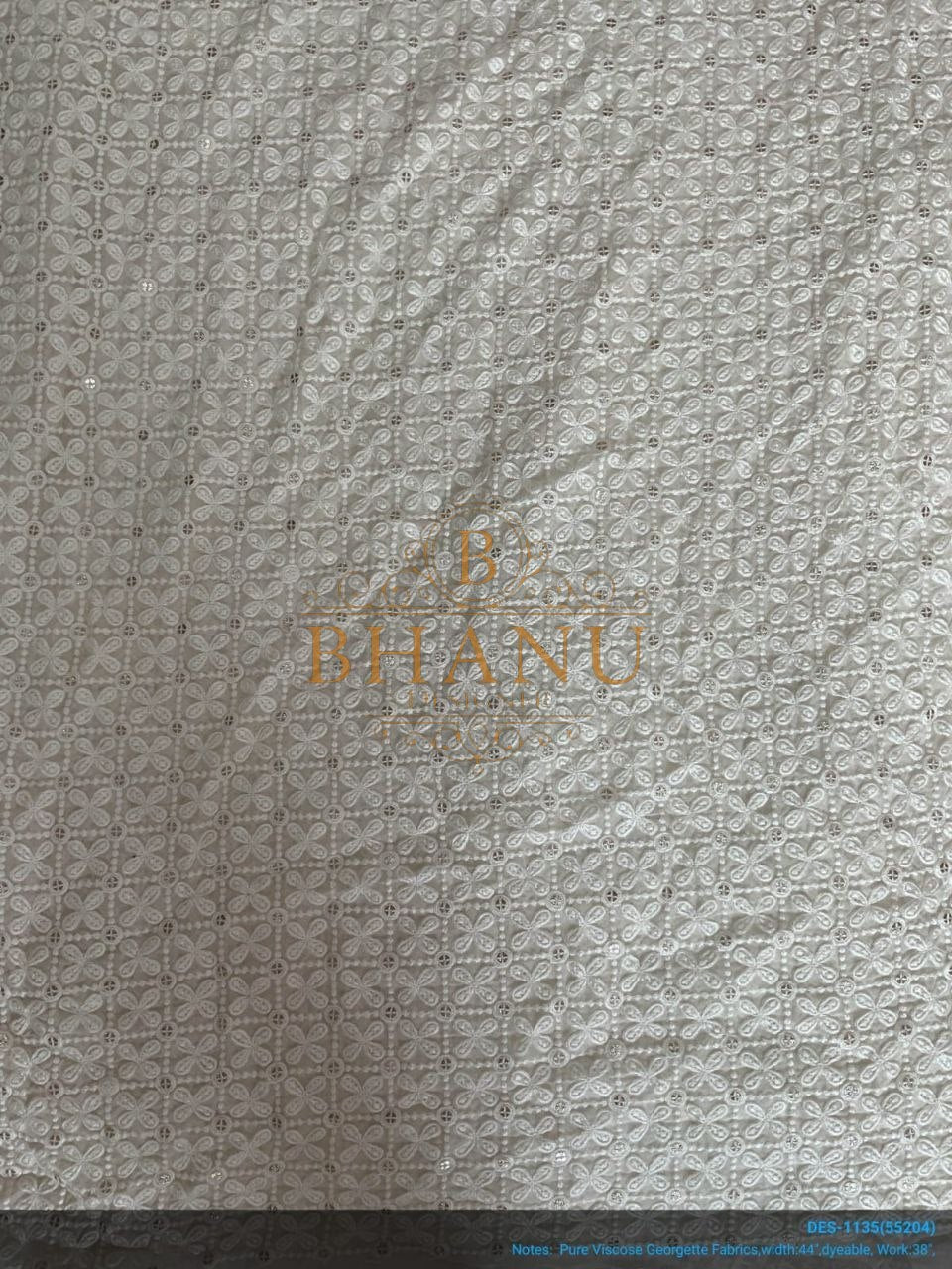 Ivory with a fine tonal texture - fabric by the metre