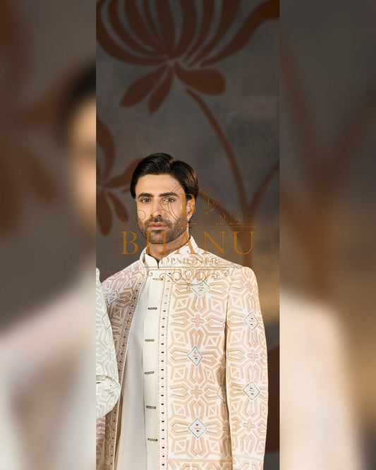 Indo-Western with restrained hand work