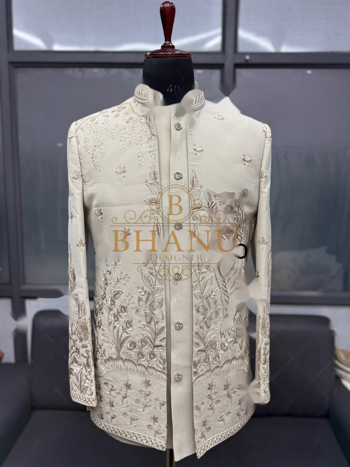 Design 757, a jodhpuri made to order by Bhanu Designer