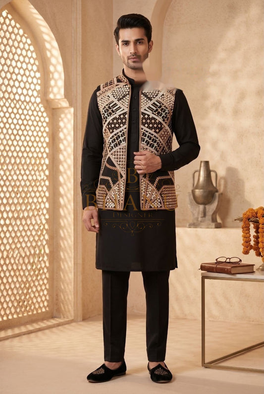 Design 765, a kurta coty set made to order by Bhanu Designer