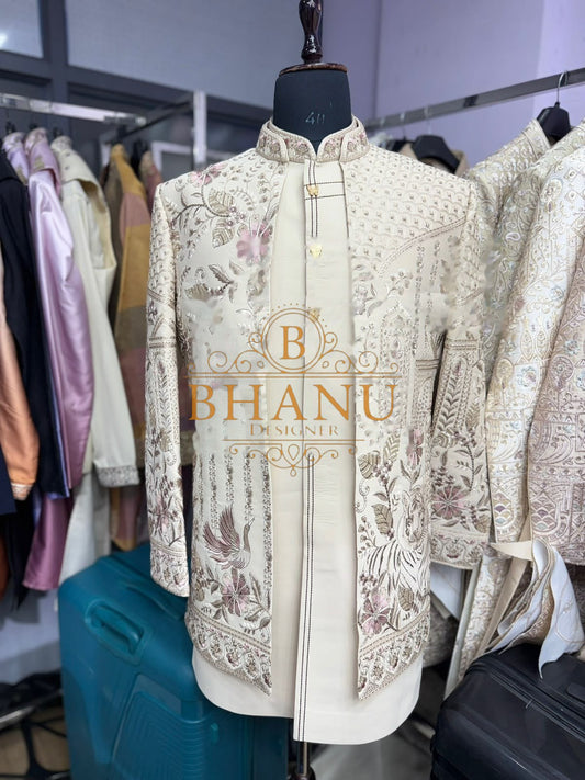 Design 769, a indo-western made to order by Bhanu Designer