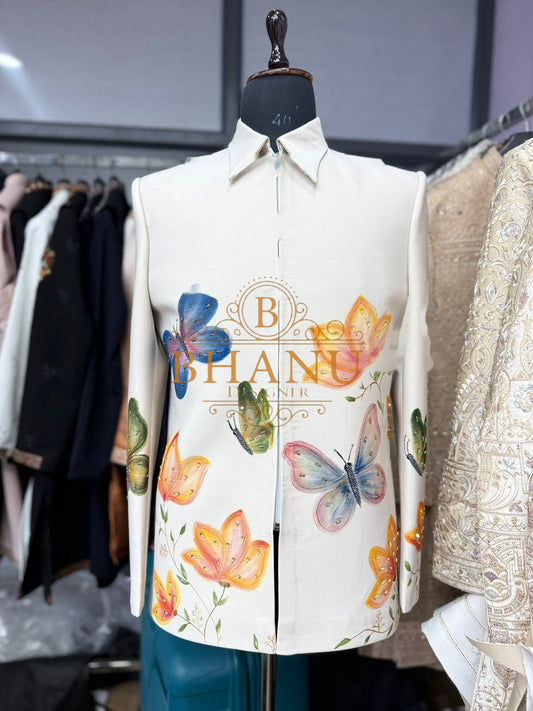 Design 770, a zipper jacket made to order by Bhanu Designer