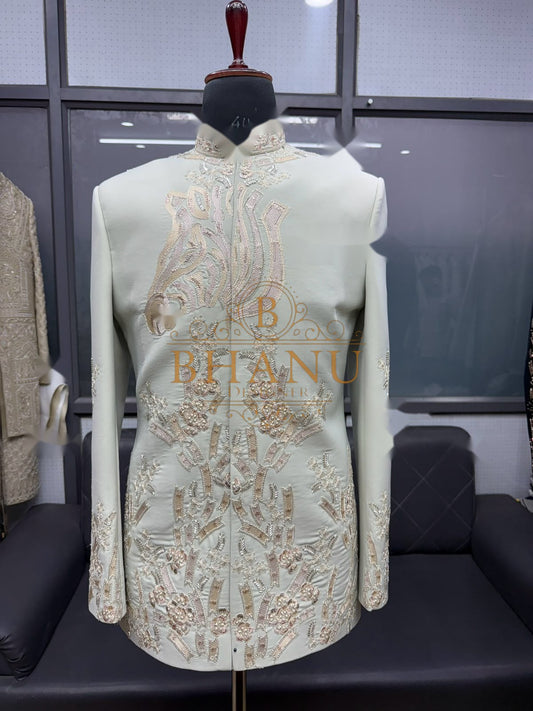 Design 777, a jodhpuri made to order by Bhanu Designer