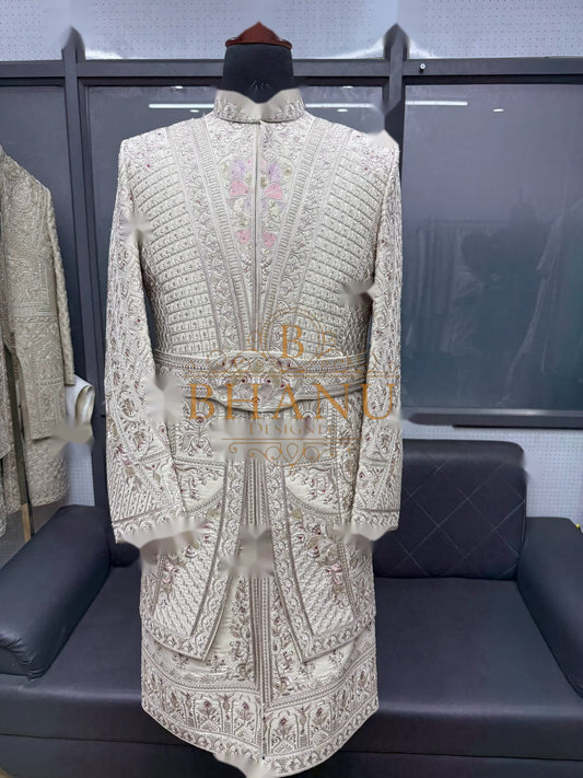 Design 778, a sherwani made to order by Bhanu Designer