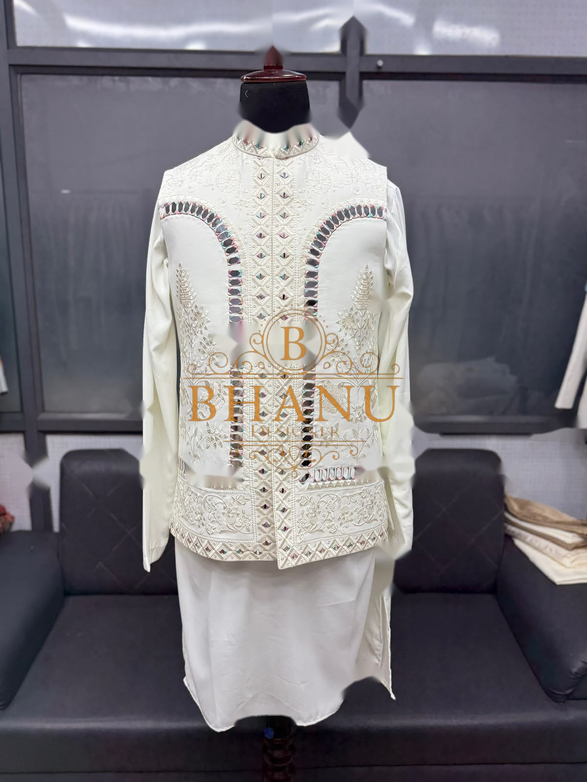 Design 782, a kurta coty set made to order by Bhanu Designer