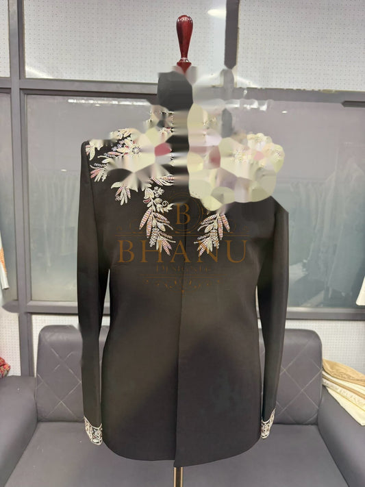 Design 787, a jodhpuri made to order by Bhanu Designer