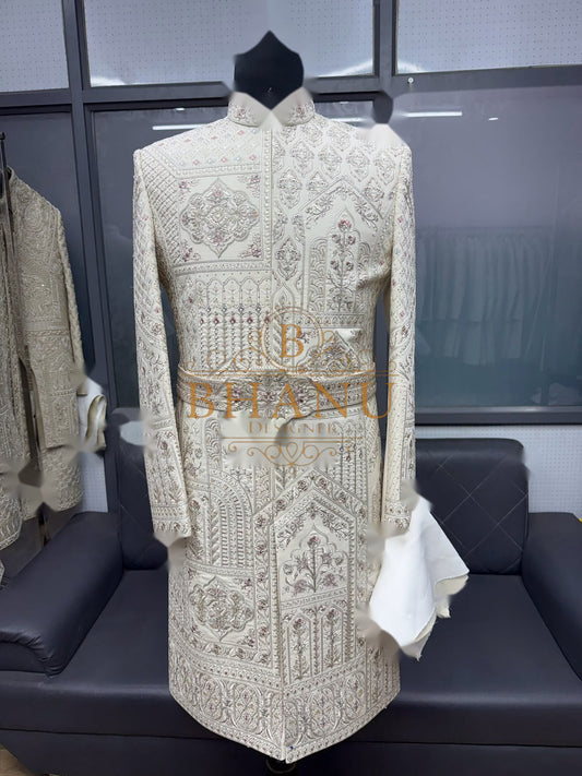 Design 793, a sherwani made to order by Bhanu Designer