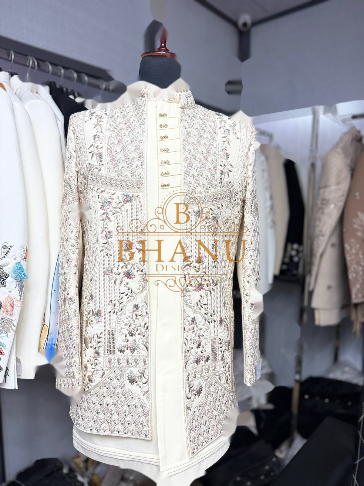 Design 794, a indo-western made to order by Bhanu Designer