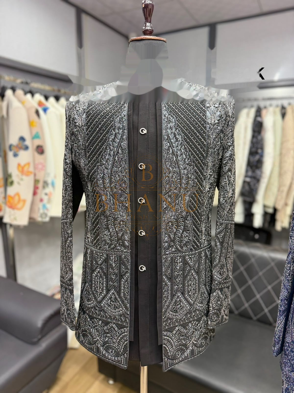 Design 804, a indo-western made to order by Bhanu Designer