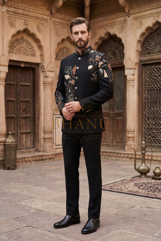 Design 810, a jodhpuri made to order by Bhanu Designer