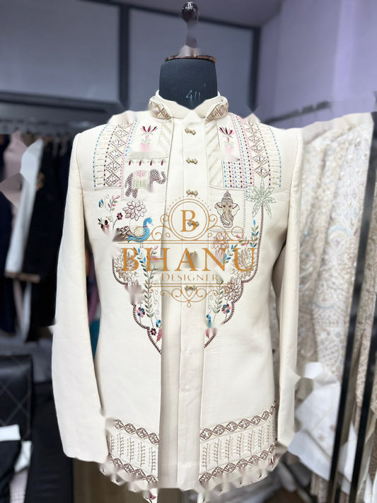 Design 817, a jodhpuri made to order by Bhanu Designer